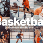 篮球运动人像AI人工智能Lightroom预设及电影视频调色LUT预设