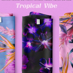 【PNG素材】78种时尚复古鲜艳盛开热带花卉植物PNG拼贴图案装饰合成素材