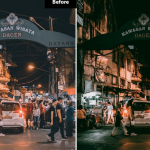 城市夜景扫街电影风光LR预设