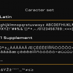 【字体】时尚优雅现代排版海报设计显示无衬线英文字体