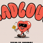 【字体】可爱圆润卡通描边艺术设计排版装饰英文字体