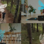 达芬奇绘制蜻蜓标志草图模板