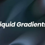 AE模板-抽象彩色渐变流体背景文字标题快闪介绍片头