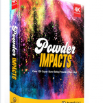 130个缤纷炫彩粉末爆炸喷洒飞溅慢动作特效4K视频素材合集