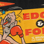 【PS笔刷】25支复古仿旧边缘裂缝纸张褶皱磨损颗粒纹理PS绘画