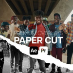 撕纸定格遮罩特效动画PR预设