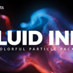 粒子背景文字标题片头AE模板