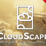 395种真实白云云朵VDB模型Blender预设 Cloudscapes V2