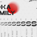 【字体】东方日式复古经典海报杂志排版印刷设计无衬线英文字体