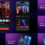 iPhone手机APP展示片头AE模板