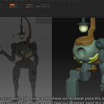 ZBrush雕刻建模教程及ZModeler的基础知识教程-中英字幕