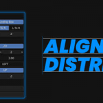 多个模型自动对齐分布Blender插件 Align And Distribute v2.0.0