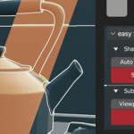 快速自定义模型平滑效果Blender插件 Easy Smoothies v1.0.0