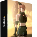 Blender 3D卡通角色建模纹理绑定渲染合成教程-人工翻译字幕