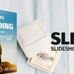 浪漫爱情婚礼幻灯片展示电子相册效果动画PR模板