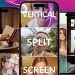 FCPX-14种垂直竖屏动态平滑移动网格拆分组合分屏动画