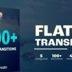 FCPX插件-100+平面过渡转场模板