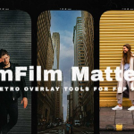 【FCPX】82种复古怀旧电影胶片边框叠加效果镜头光斑转场动画