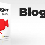 网络社交媒体图形元素标题视频包装动画AE/PR模板