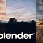 逼真天空着色器节点资产Blender预设 Sky Shaders