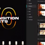 PR脚本-170组复古老电影胶片转场过渡预设