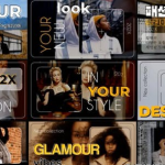 达芬奇时尚框架幻灯片模版