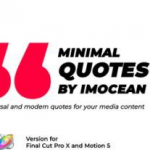 FCPX字幕-简约标题模板