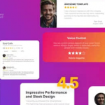 PR模板-10组商家客户评级打分评价动画