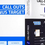 AE模板-100个商品介绍呼出线条文字标题介绍注释动画