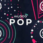 FCPX插件-30种创意图形LOGO标志展示MG动画 mLogo POP