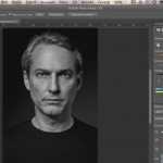 经典黑白电影人像摄影及后期教程-中英字幕