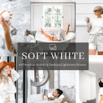 INS风柔和明亮通透人像Lightroom预设