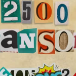 AE脚本-2500个复古英文字母符号贴纸撕裂元素拼贴组合动画预设