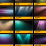 176组灯光光芒照耀超级慢动作4K高清视频素材