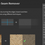 【PS插件】无缝纹理贴图衔接制作工具