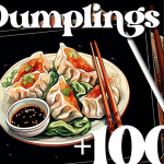 【Procreate笔刷】100支手绘饺子中式美食插画设计Procreate笔刷