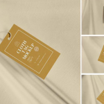 服装标签吊牌PSD样机模型