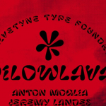 【字体】前卫潮流抽象扭曲3D显示创意设计英文字体