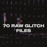 【视频素材】70个故障干扰损坏刮痕视觉特效视频叠加动画