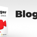 PR模板-网络社交媒体图形元素视频包装文字标题动画