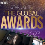 AE模板-金色粒子背景电影胶片风格图文介绍颁奖典礼开场片头