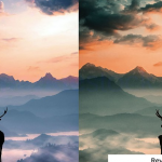 【调色预设】20款黄昏剪影人像摄影暖色调调色LR预设视频调色LUTs预设