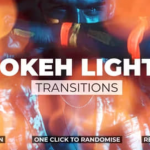 达芬奇插件-散景漏光耀斑光效转场动画预设