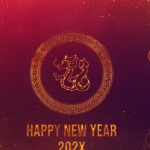 中国风新年Logo动画AE模板