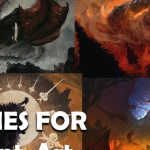 法国自由插画家和概念画家Anato Finnstark绘画画笔