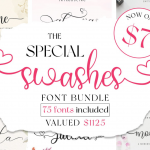 75款特殊是花式连笔英文字体合集-花体英文字体合集