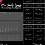烟雾笔刷-适用于PS的100+组烟雾笔刷素材