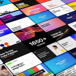 PR脚本-1650种时尚网络社交媒体LOGO标题图文排版设计动画 Hyper V3.1