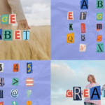 Premiere Pro 复古字母表模版