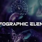 FCPX插件-94个科技感信息数据图表元素动画